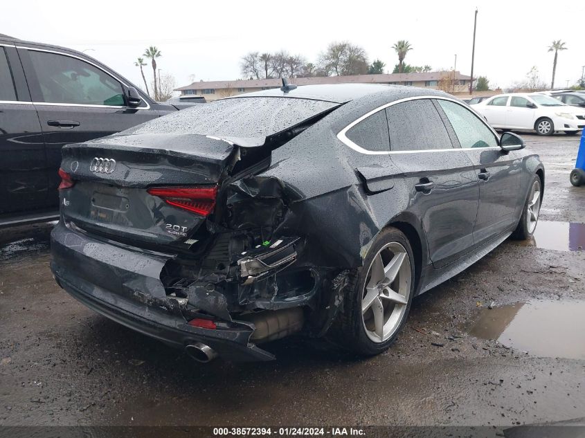 2018 AUDI A5 2.0T PREMIUM - WAUDNCF57JA007284