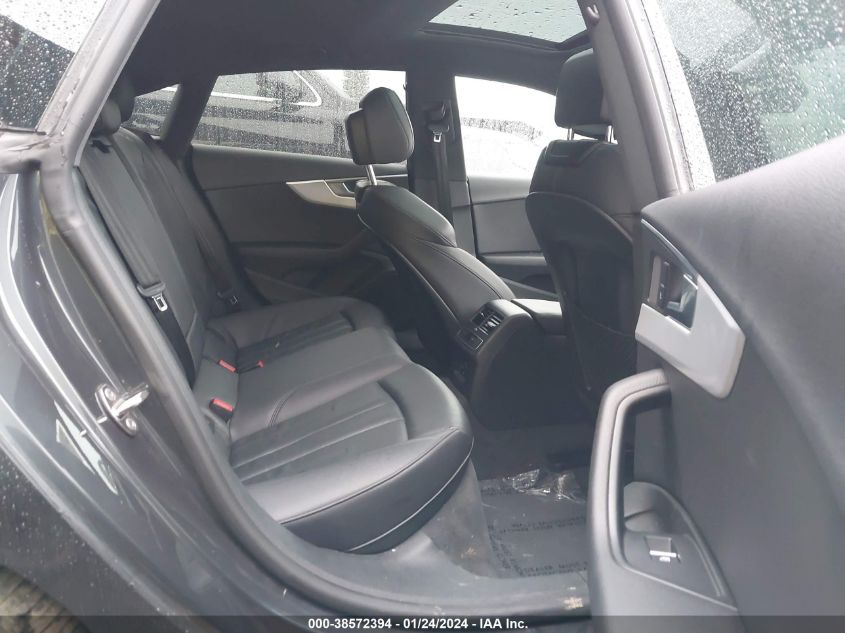 2018 AUDI A5 2.0T PREMIUM - WAUDNCF57JA007284
