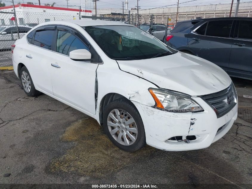 2015 NISSAN SENTRA S/SV/SR/SL - 3N1AB7AP8FY324706