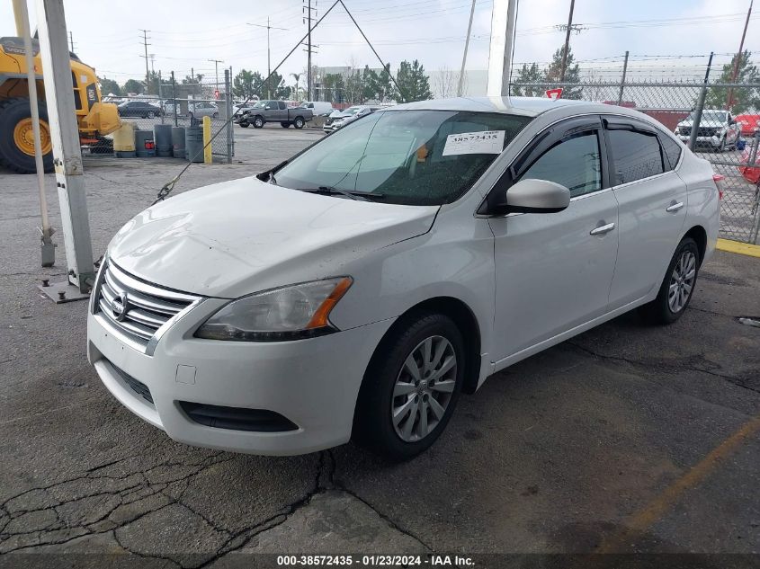 2015 NISSAN SENTRA S/SV/SR/SL - 3N1AB7AP8FY324706