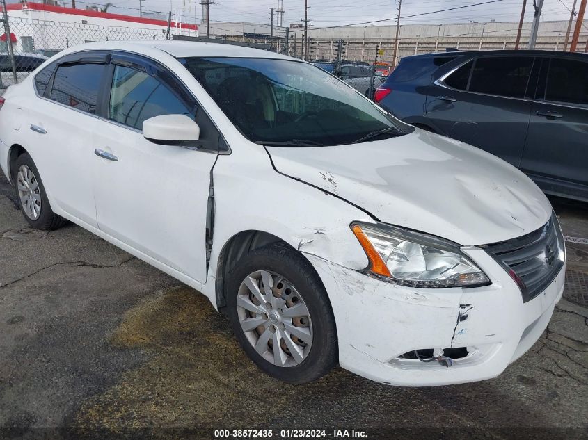 2015 NISSAN SENTRA S/SV/SR/SL - 3N1AB7AP8FY324706