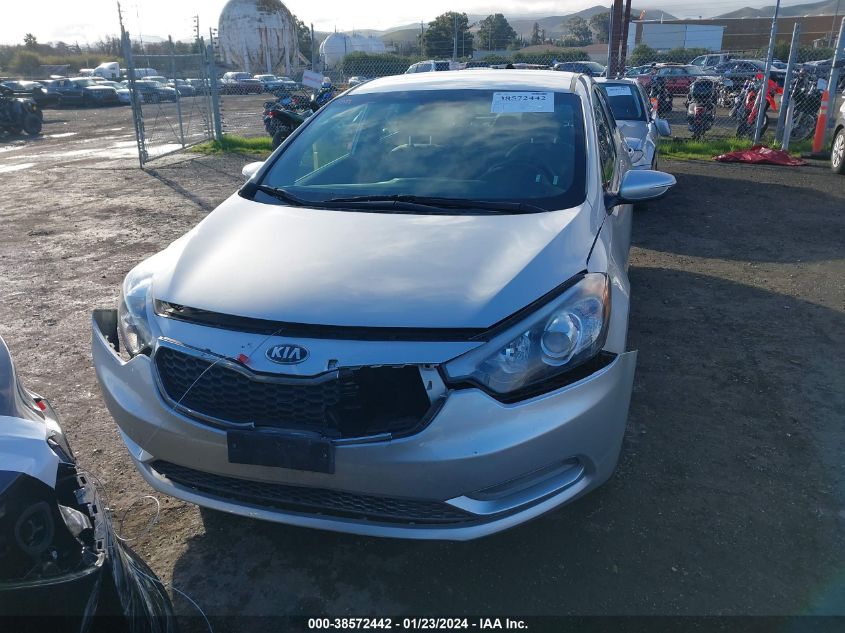 2014 KIA FORTE LX - KNAFX4A68E5208764