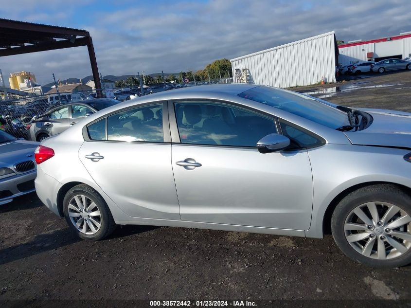 2014 KIA FORTE LX - KNAFX4A68E5208764