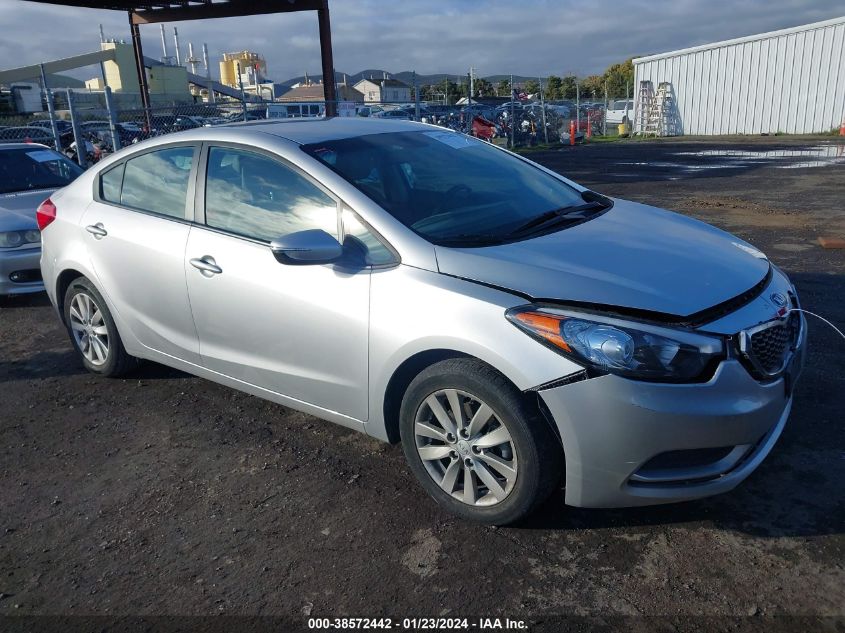 2014 KIA FORTE LX - KNAFX4A68E5208764