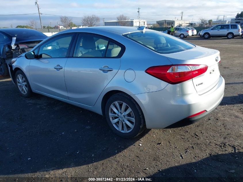 2014 KIA FORTE LX - KNAFX4A68E5208764