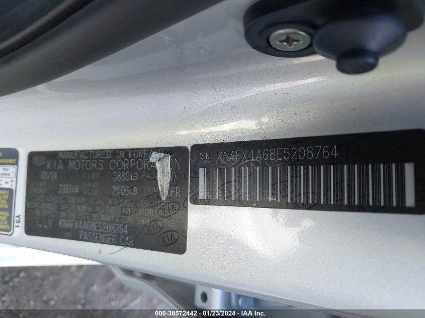 2014 KIA FORTE LX - KNAFX4A68E5208764