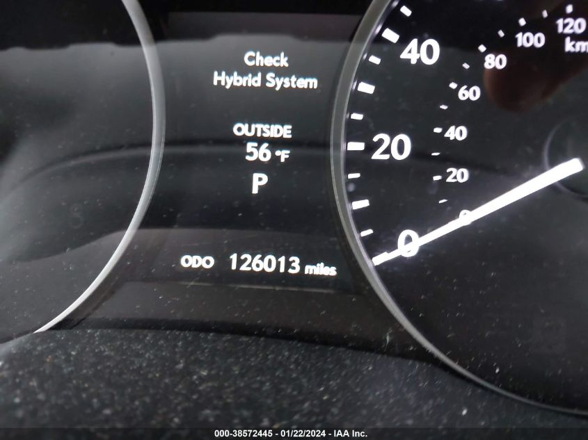 2013 LEXUS ES 300H - JTHBW1GG2D2018718