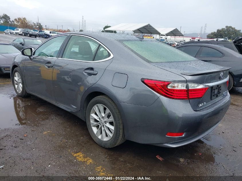 2013 LEXUS ES 300H - JTHBW1GG2D2018718