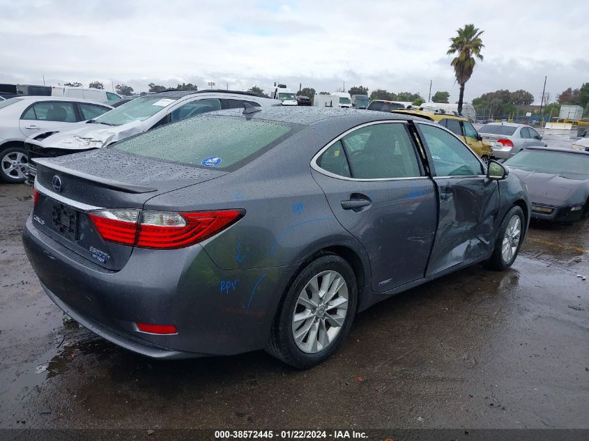 2013 LEXUS ES 300H - JTHBW1GG2D2018718
