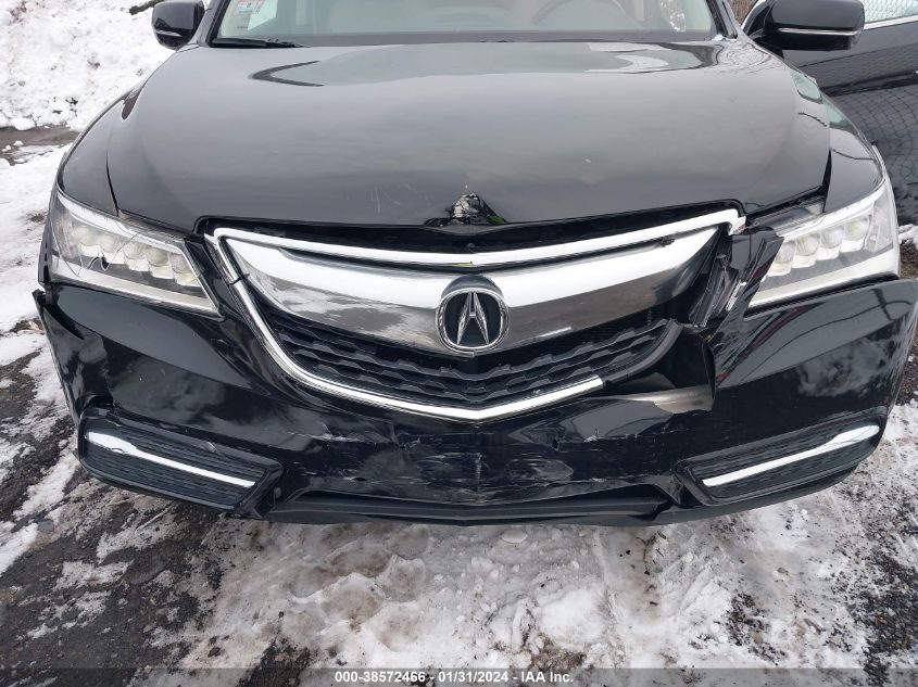 2016 ACURA MDX 3.5L (A9)/W/ACURAWATCH PLUS - 5FRYD4H29GB035036