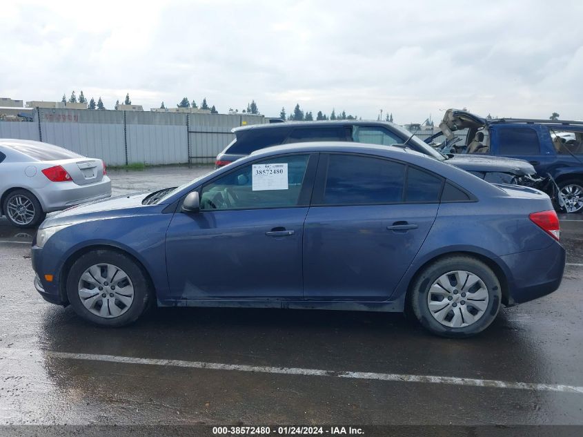 2014 CHEVROLET CRUZE LS AUTO - 1G1PA5SG6E7442467