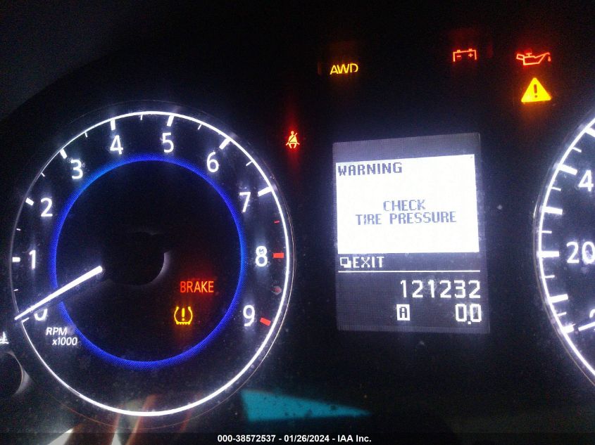 2013 INFINITI G37X - JN1CV6AR9DM358990
