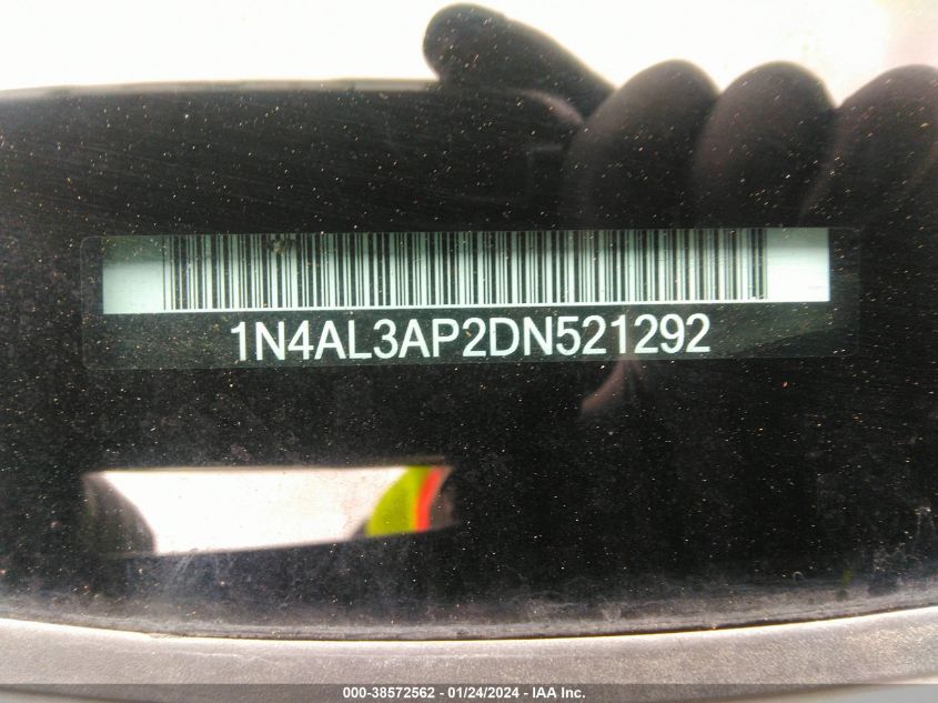 2013 NISSAN ALTIMA 2.5 S - 1N4AL3AP2DN521292