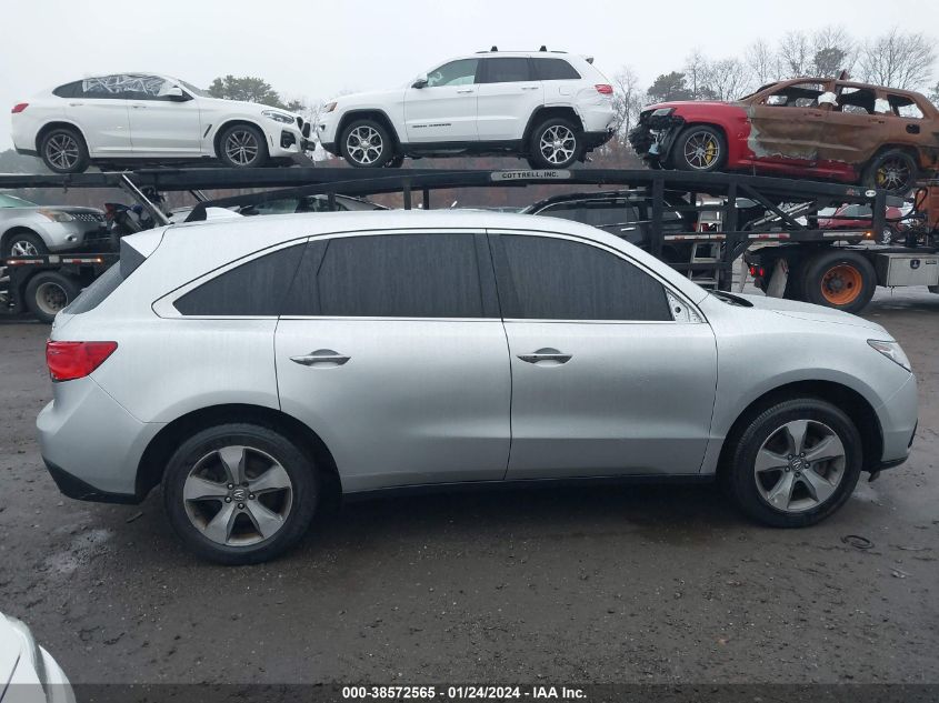 2014 ACURA MDX - 5FRYD4H24EB011367