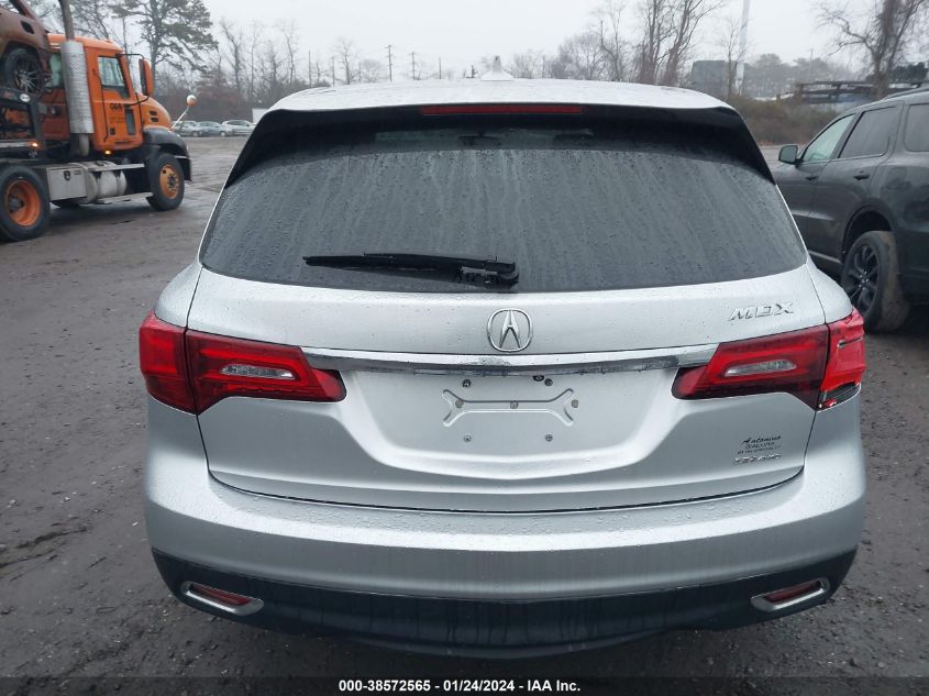 2014 ACURA MDX - 5FRYD4H24EB011367