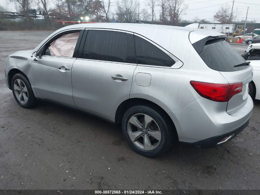 2014 ACURA MDX - 5FRYD4H24EB011367