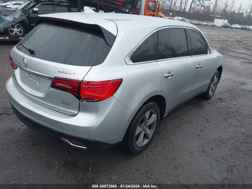2014 ACURA MDX - 5FRYD4H24EB011367