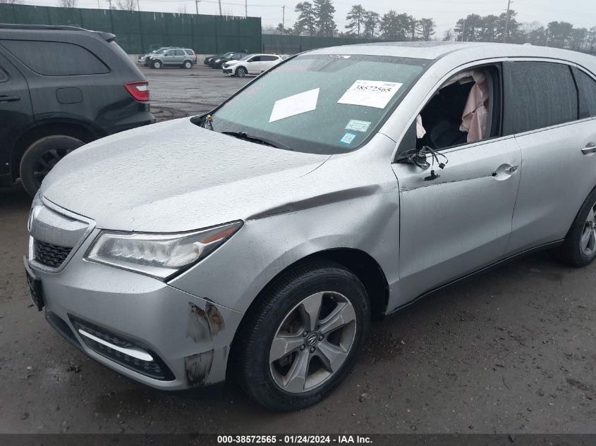 2014 ACURA MDX - 5FRYD4H24EB011367