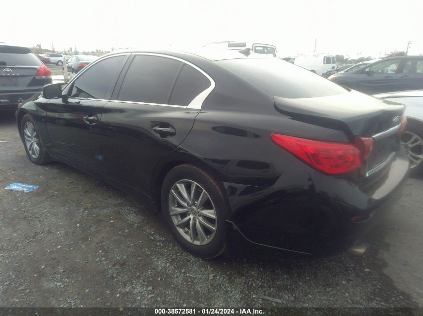 2016 INFINITI Q50 3.0T PREMIUM - JN1EV7AP2GM304867