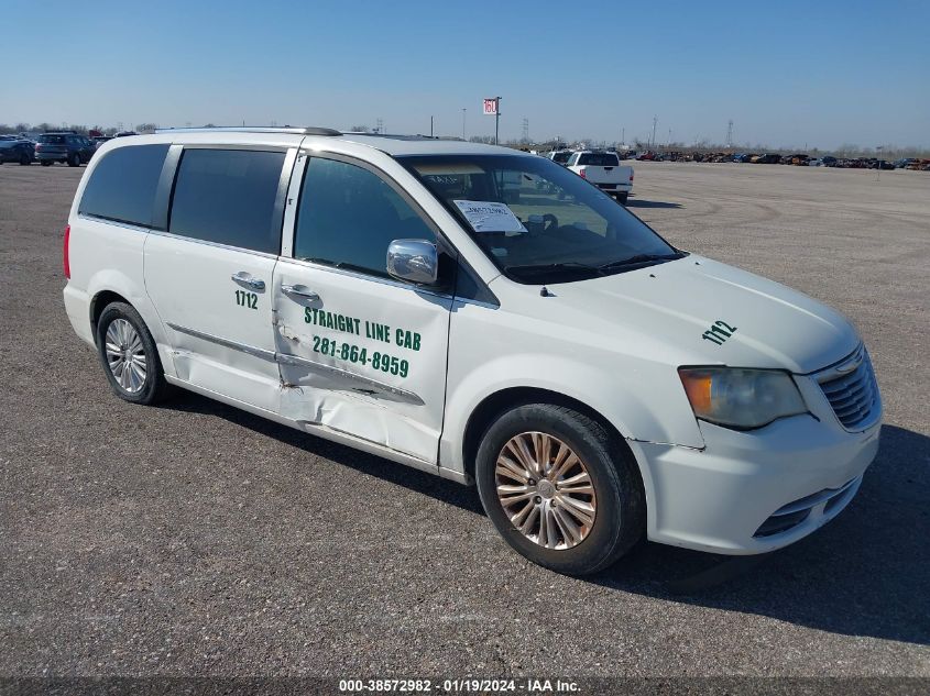 2013 CHRYSLER TOWN & COUNTRY LIMITED - 2C4RC1GG1DR614963