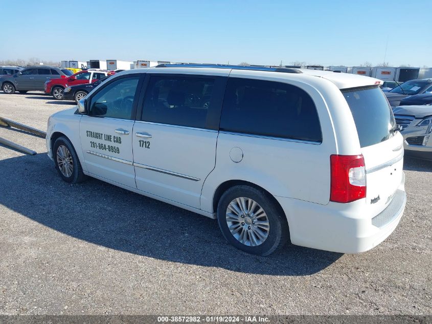 2013 CHRYSLER TOWN & COUNTRY LIMITED - 2C4RC1GG1DR614963
