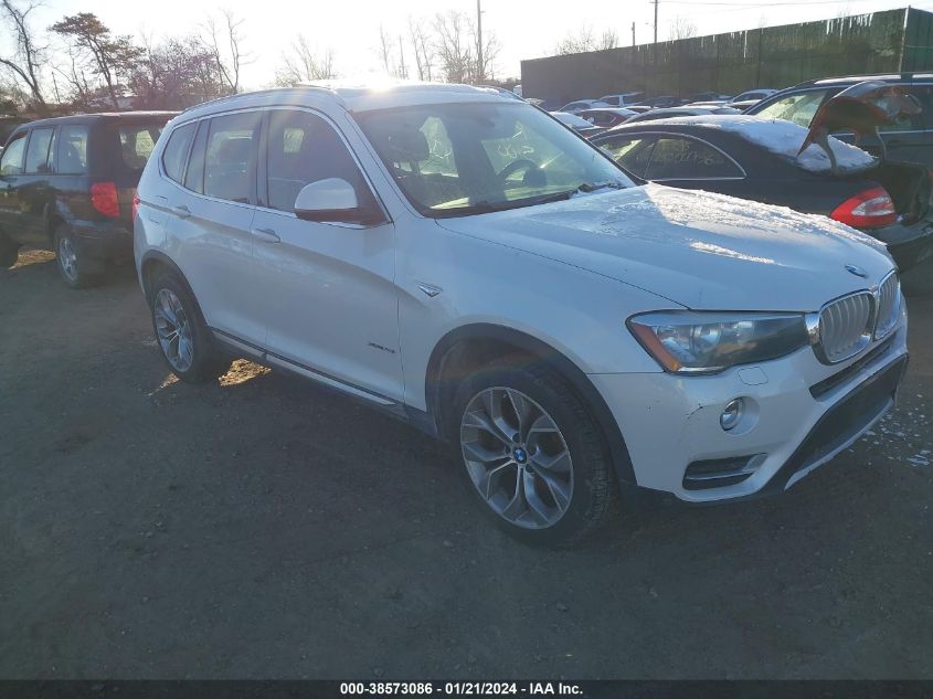 2016 BMW X3 XDRIVE28I - 5UXWX9C53G0D67634