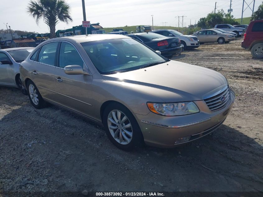 KMHFC46F17A162692 | 2007 HYUNDAI AZERA