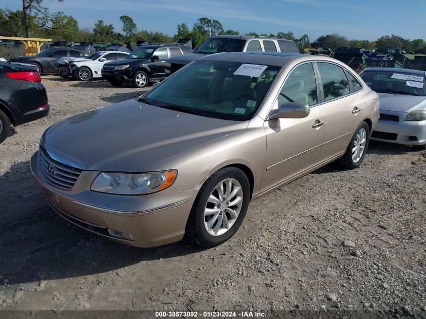 KMHFC46F17A162692 | 2007 HYUNDAI AZERA