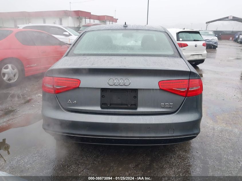 2016 AUDI A4 2.0T PREMIUM - WAUFFAFL6GN005844