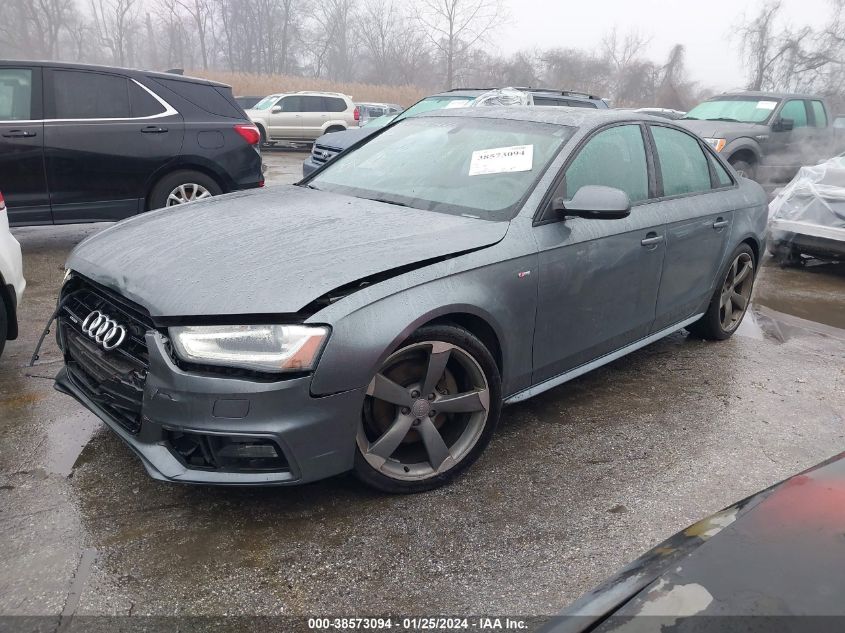 2016 AUDI A4 2.0T PREMIUM - WAUFFAFL6GN005844