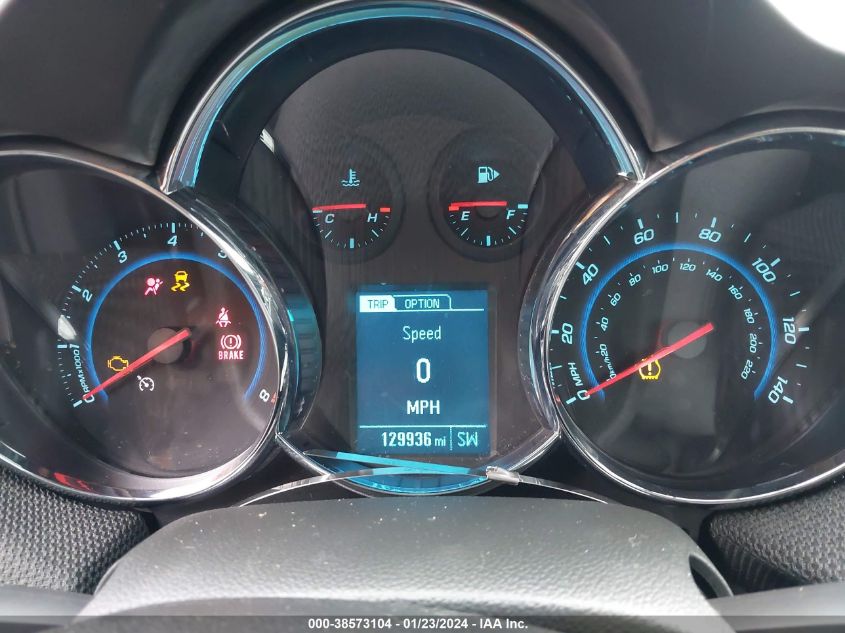 2013 CHEVROLET CRUZE 2LT MANUAL - 1G1PF5SB7D7156938