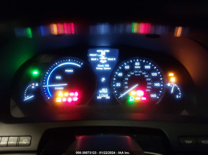 2013 LEXUS LS 600H L JTHDU1EF4D5015875