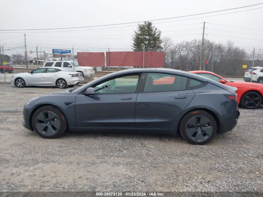 2021 TESLA MODEL 3 - 5YJ3E1EB2MF034818