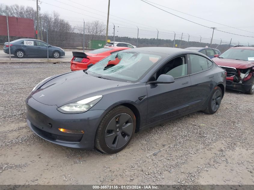 2021 TESLA MODEL 3 - 5YJ3E1EB2MF034818