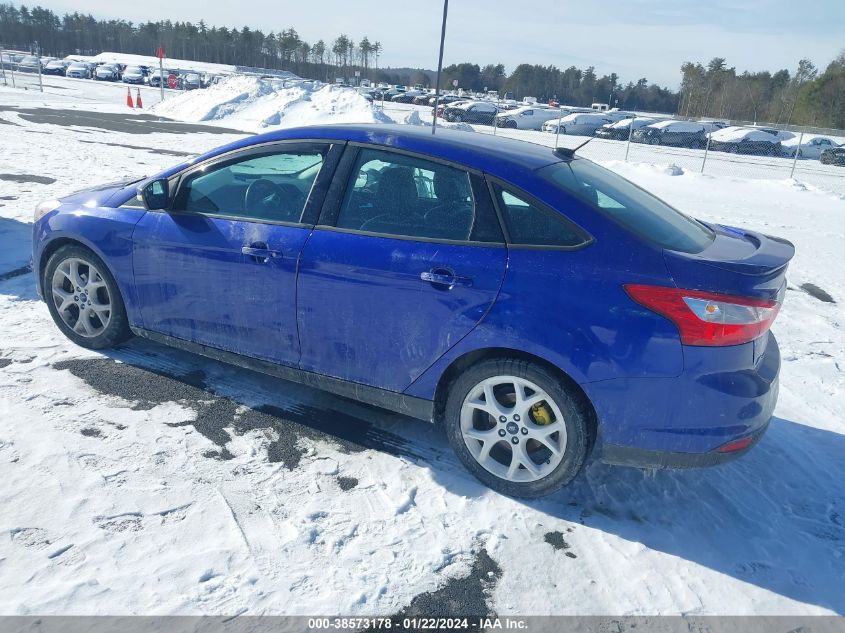 2013 FORD FOCUS SE - 1FADP3F22DL326772