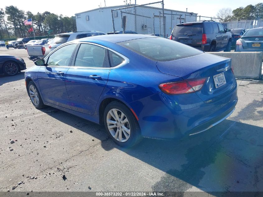 2015 CHRYSLER 200 LIMITED - 1C3CCCAB6FN742960