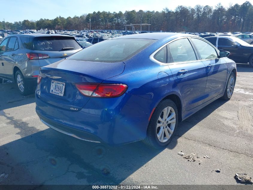 2015 CHRYSLER 200 LIMITED - 1C3CCCAB6FN742960