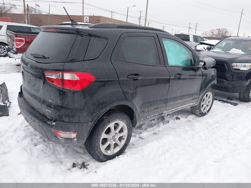 2022 FORD ECOSPORT SE - MAJ6S3GL6NC460300