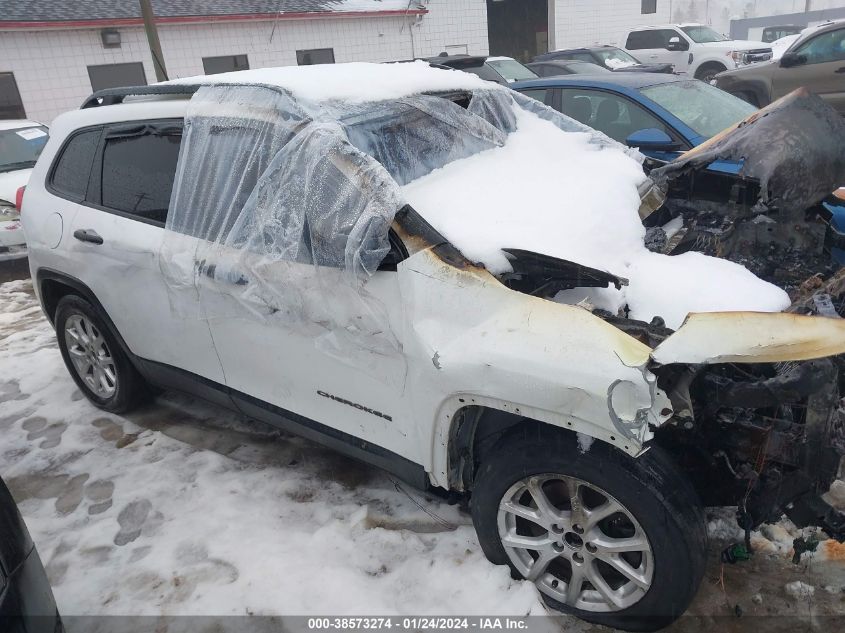 2016 JEEP CHEROKEE SPORT - 1C4PJMAB5GW109032