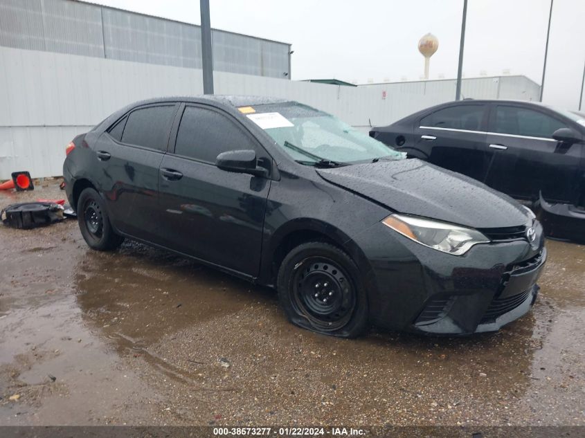 2015 TOYOTA COROLLA LE - 5YFBURHE5FP303842