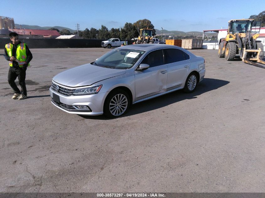 2017 VOLKSWAGEN PASSAT 1.8T SE - 1VWBT7A33HC035866