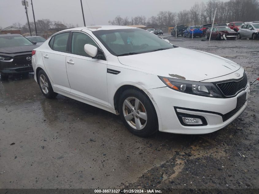 2014 KIA OPTIMA LX - 5XXGM4A75EG263614