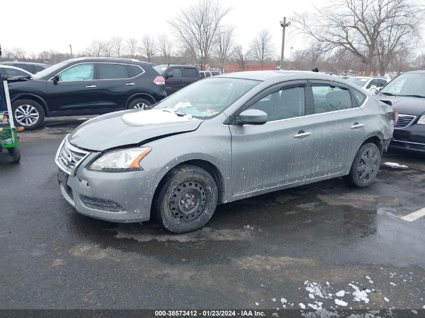 2013 NISSAN SENTRA S/SV/SR/SL - 3N1AB7AP8DL698839