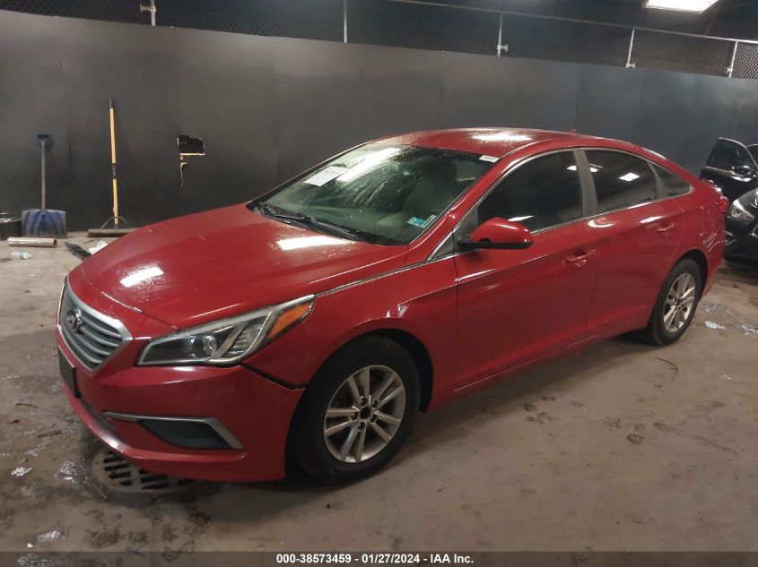 2017 HYUNDAI SONATA SE - 5NPE24AF4HH525524