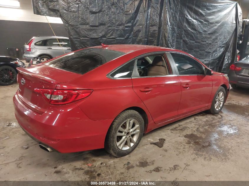 2017 HYUNDAI SONATA SE - 5NPE24AF4HH525524