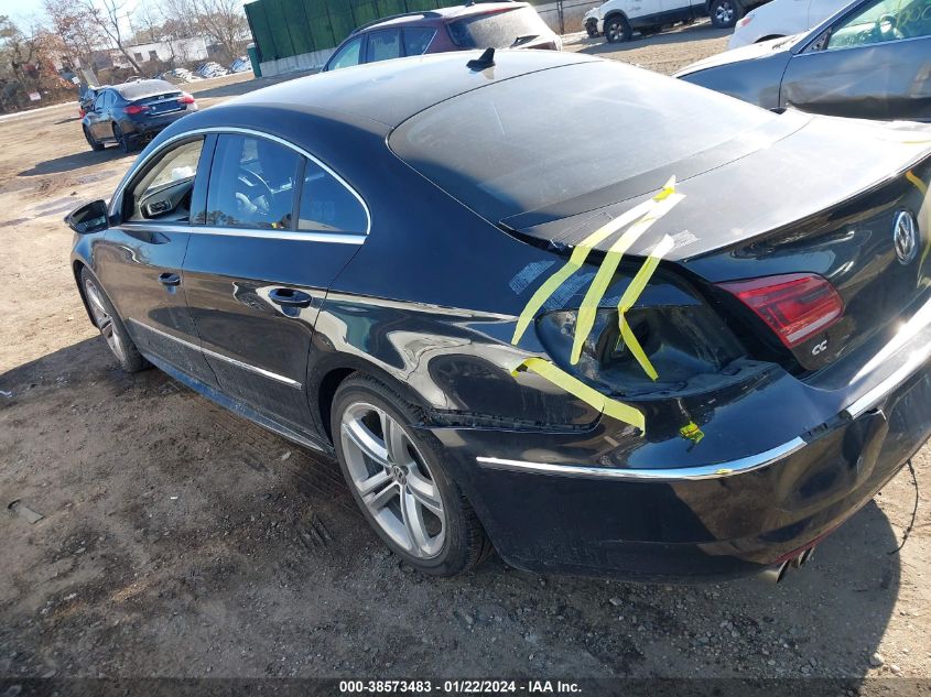 2013 VOLKSWAGEN CC 2.0T R-LINE - WVWBP7AN6DE571542