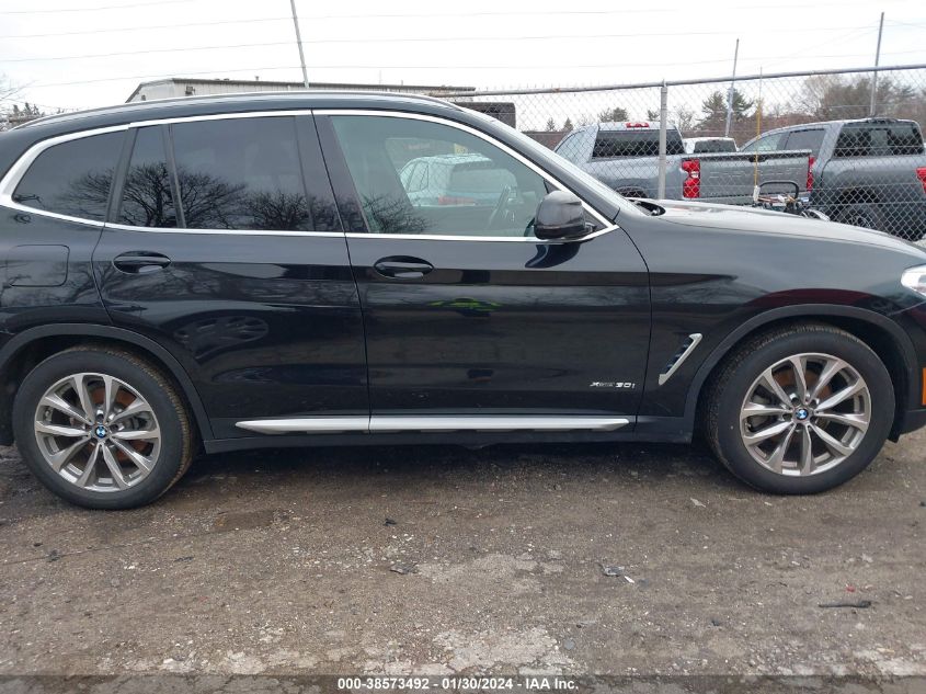 2018 BMW X3 XDRIVE30I - 5UXTR9C50JLC76601