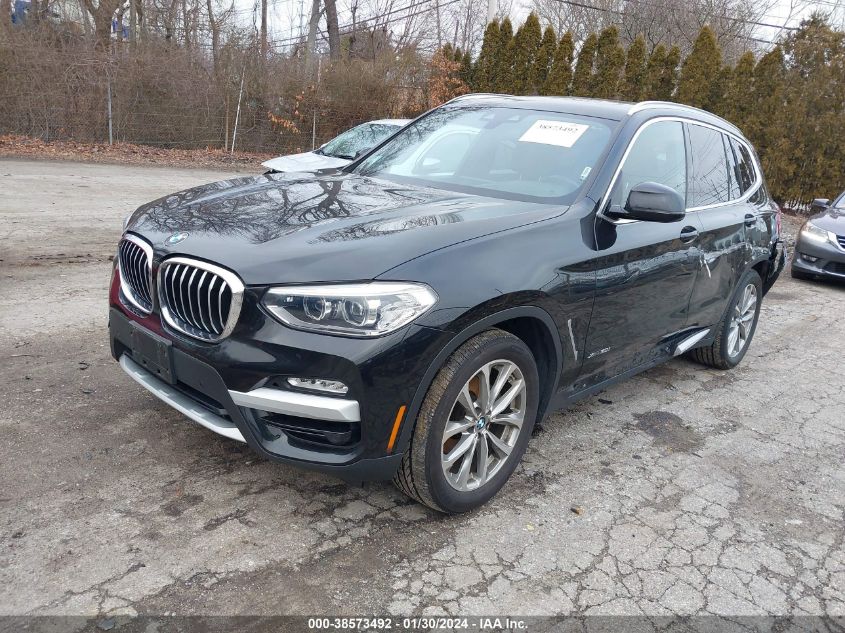 2018 BMW X3 XDRIVE30I - 5UXTR9C50JLC76601