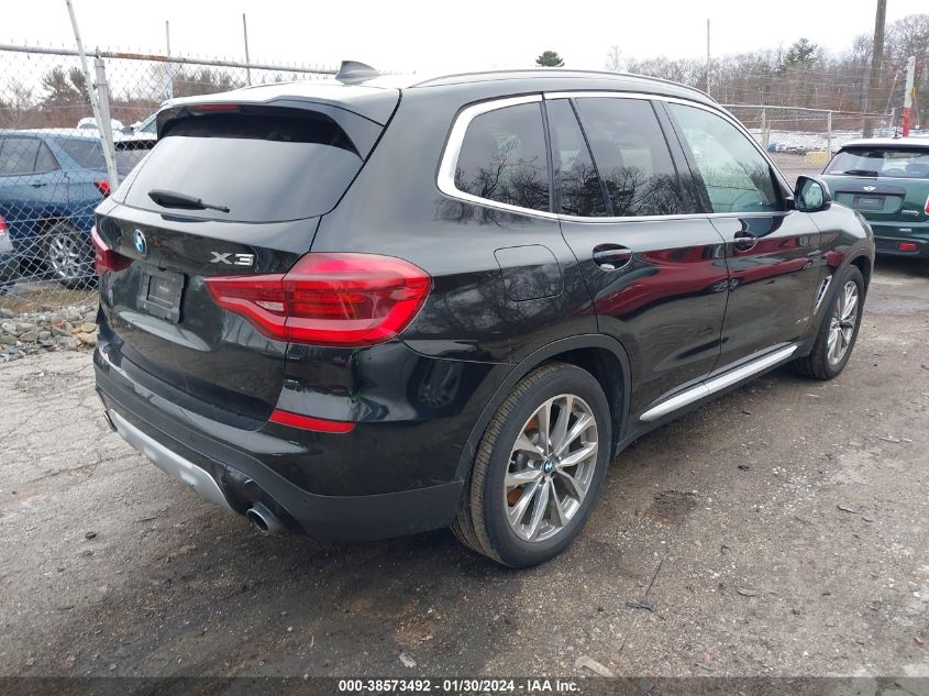 2018 BMW X3 XDRIVE30I - 5UXTR9C50JLC76601