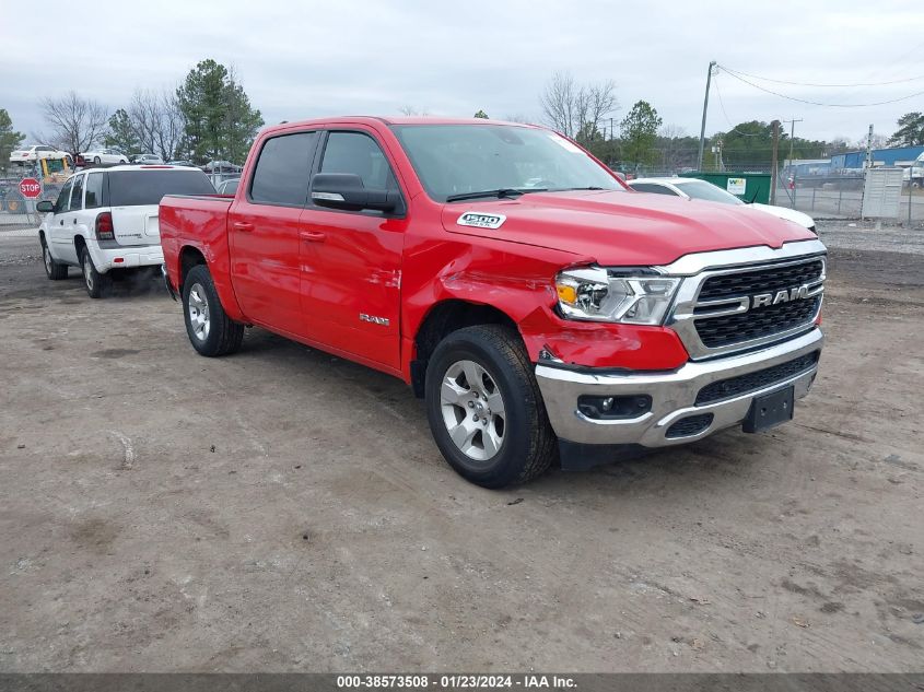 2022 RAM 1500 BIG HORN  4X2 5'7 BOX - 1C6RREFT4NN156555